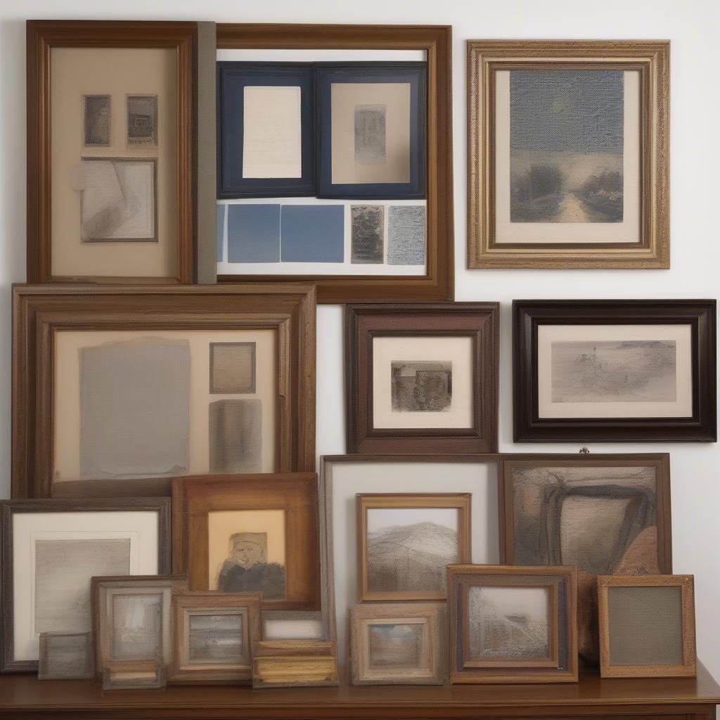 Framing Different Art Types