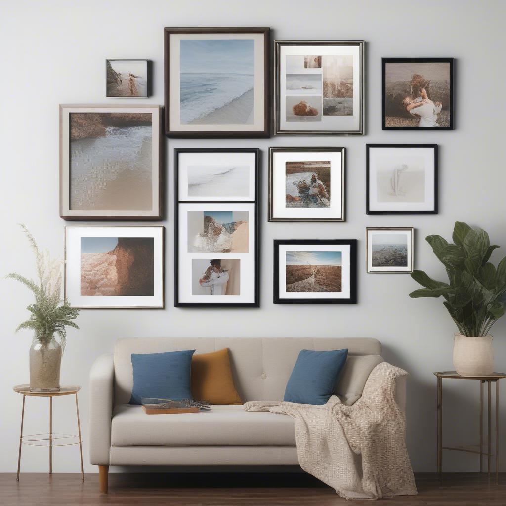 Framing and Displaying Canvas Prints