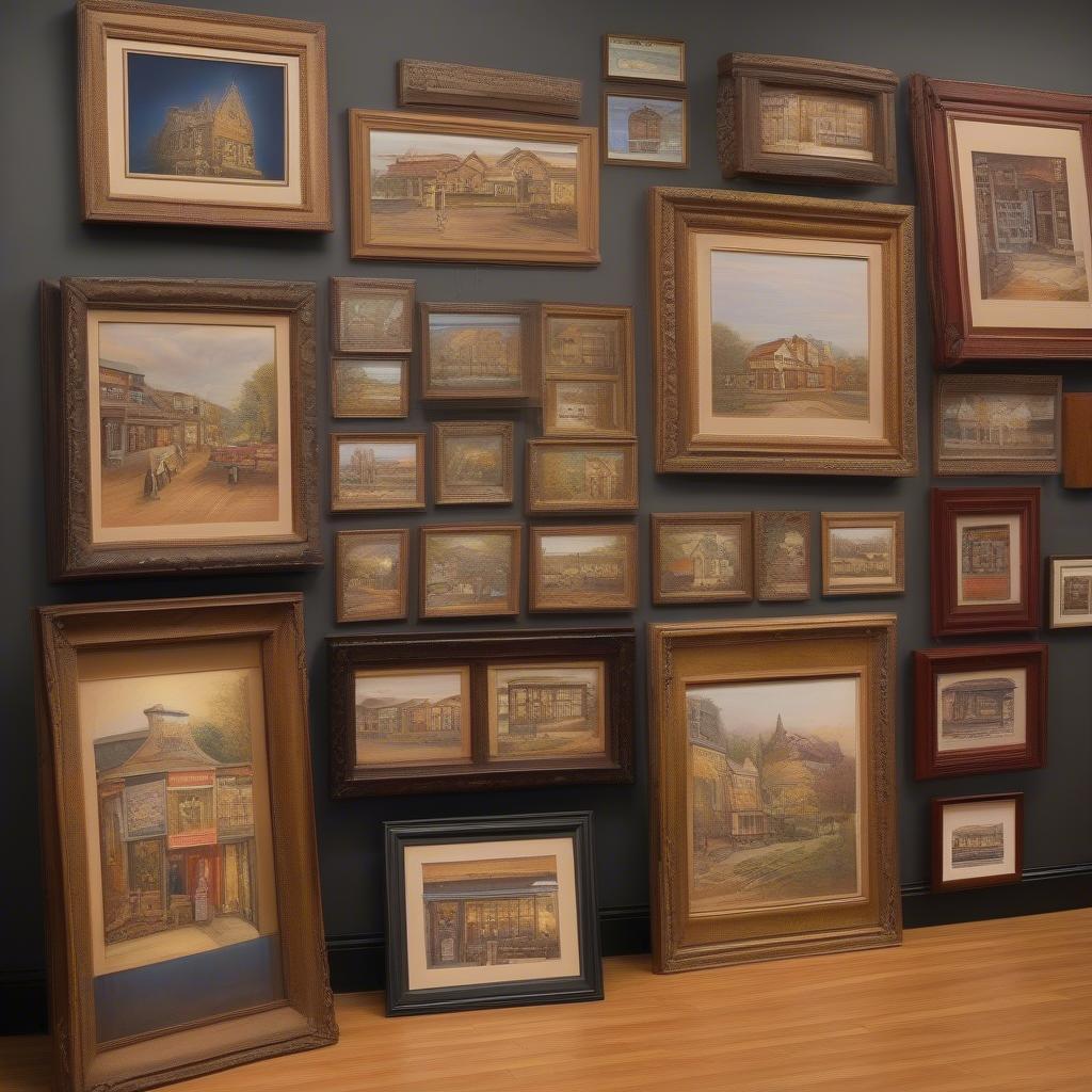 Local Framing Shops Displaying Custom Frames