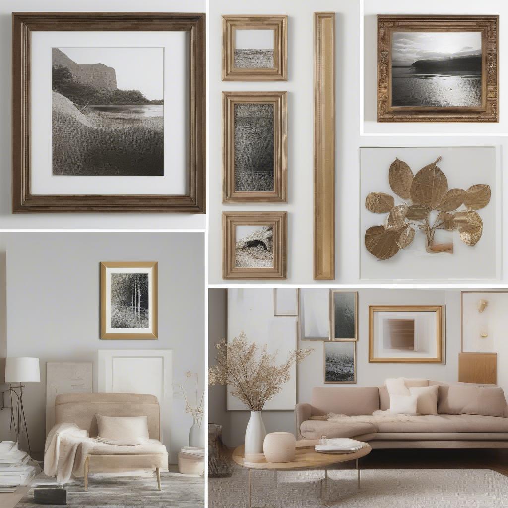 Different Framing Styles for Wall Art