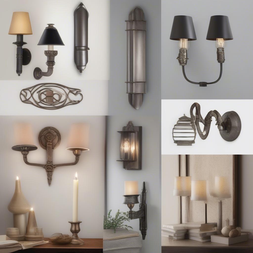 Francis Metal Sconce Styles in Various Designs