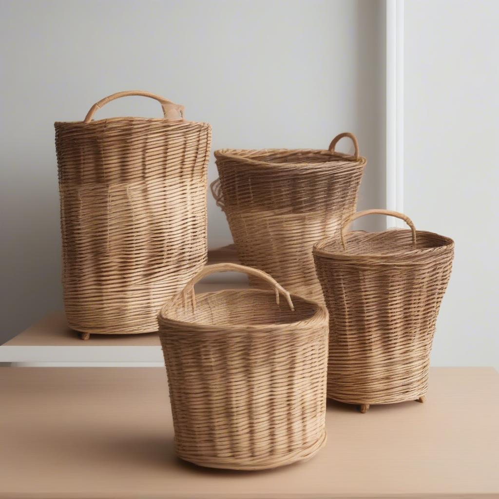 Functional Card Shaped Baskets