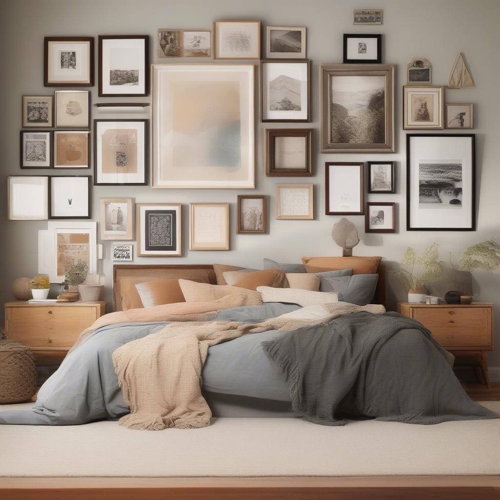 Gallery Wall Ideas for Bedroom