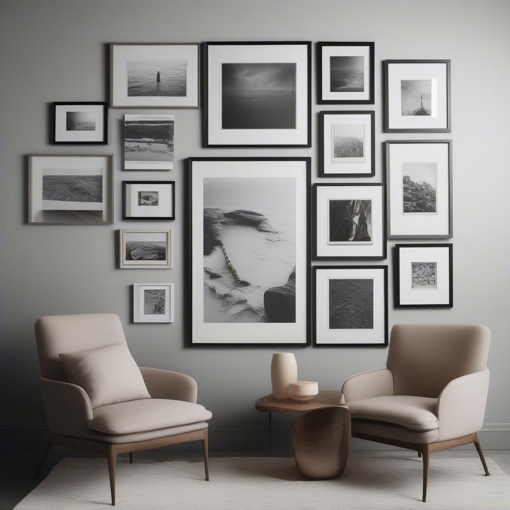 Gallery Wall with 24x36 Frame