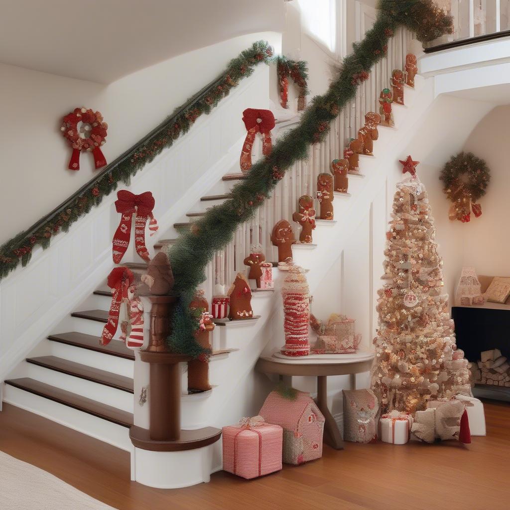 Gingerbread Garland Holiday Decor