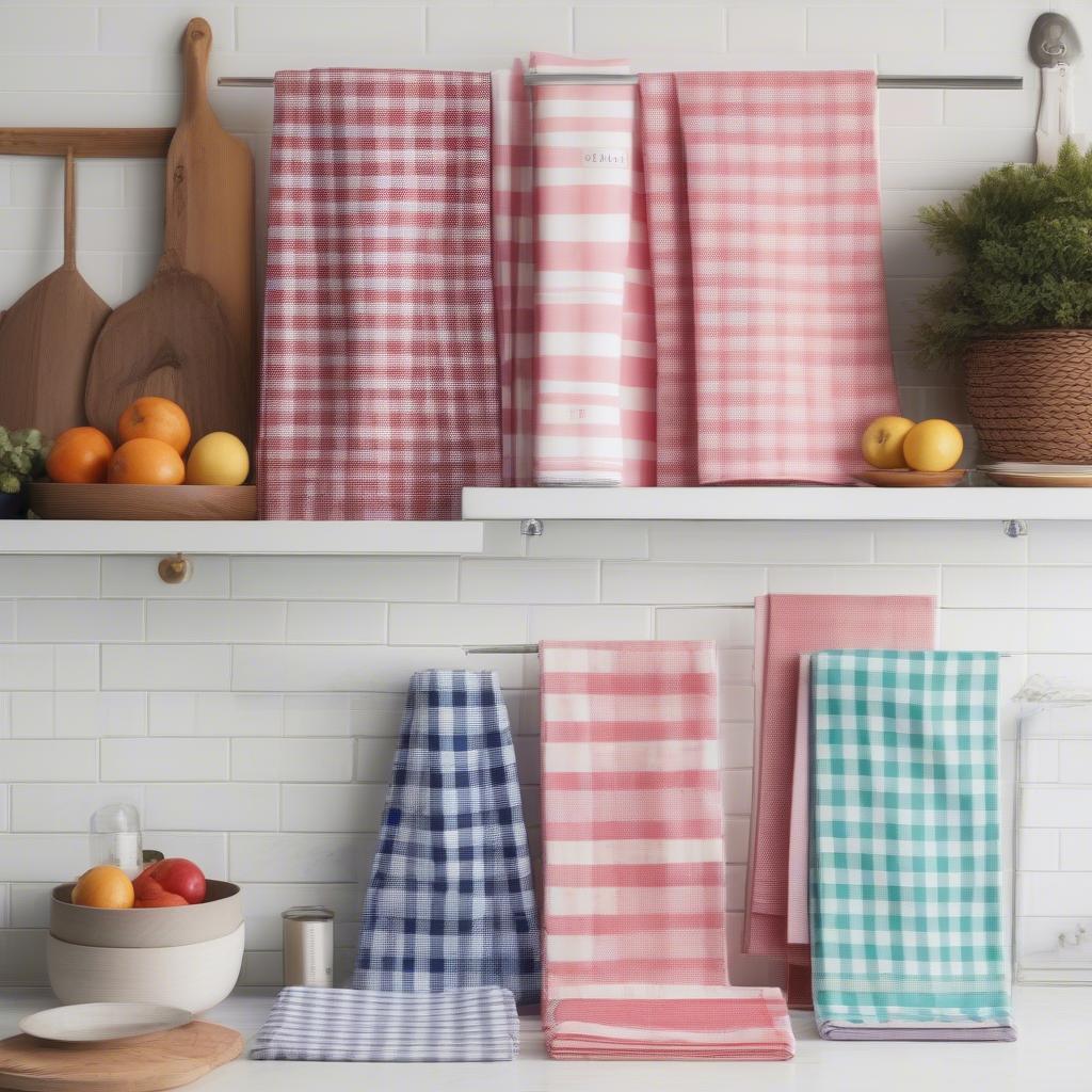 Shopping for Gingham Kitchen Towels Online