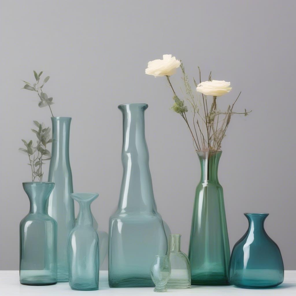 Different Styles of Glass Vases in Bulk