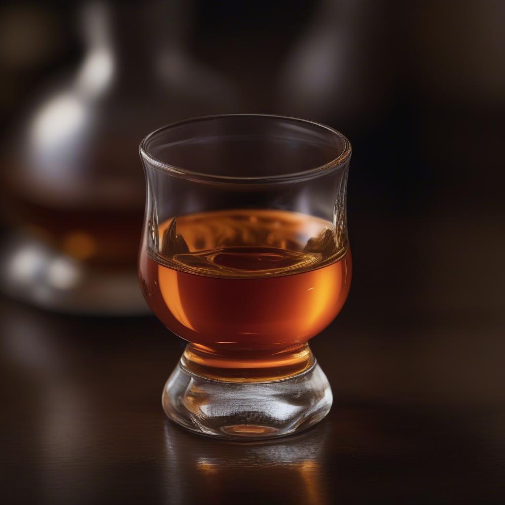 Glencairn Glass for Bourbon Tasting