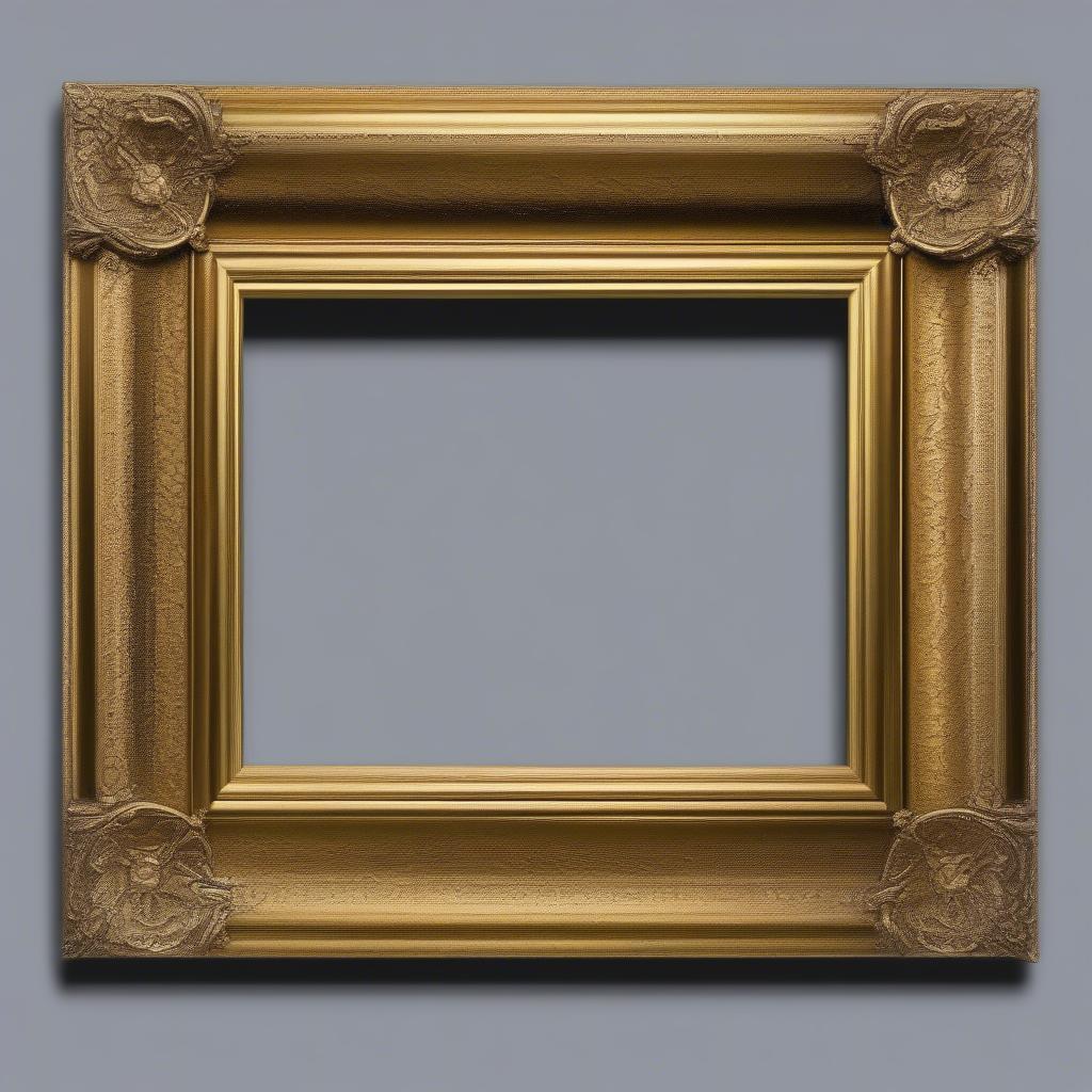 Gold 20x30 frame showcasing a beautiful artwork