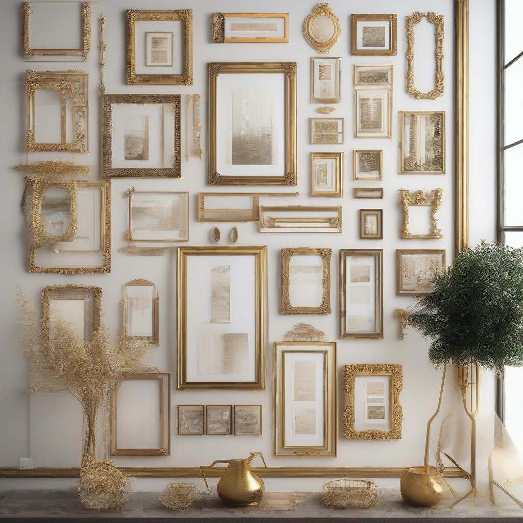 Different Styles of 20x30 Gold Frames