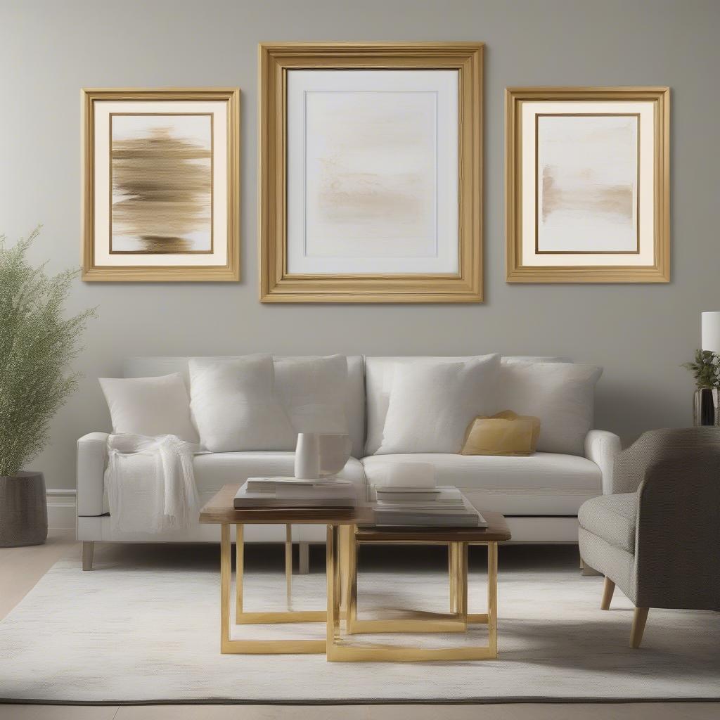 Integrating Gold Frames into Various Decor Styles