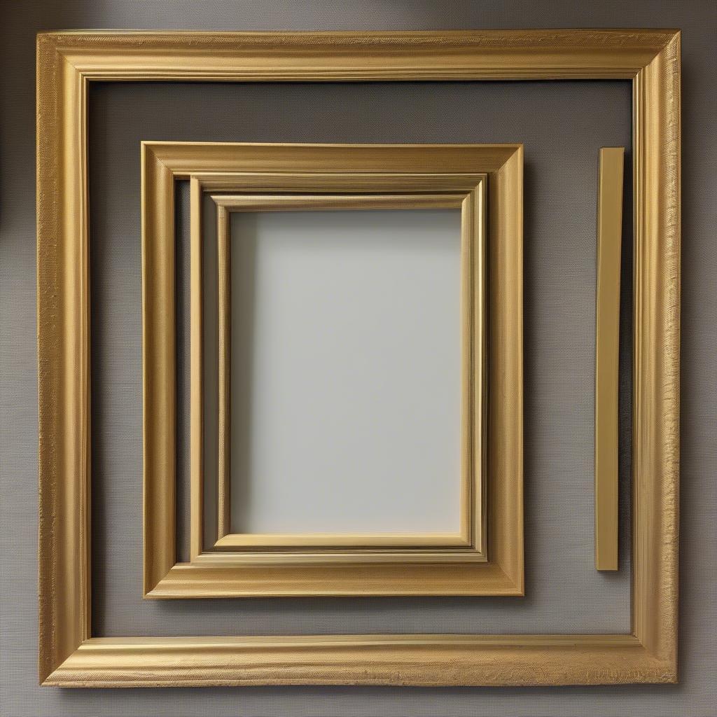 Comparing Gold Frame Materials: Wood, Metal, and Resin