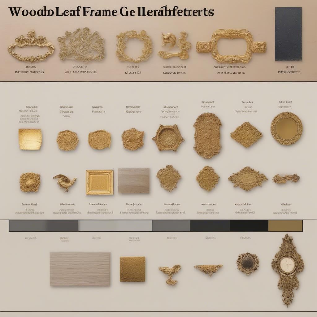 Comparing Different Materials for Gold Frames