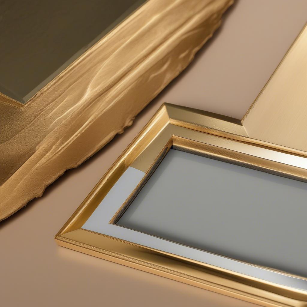 Gold Picture Frame Finishes Comparison