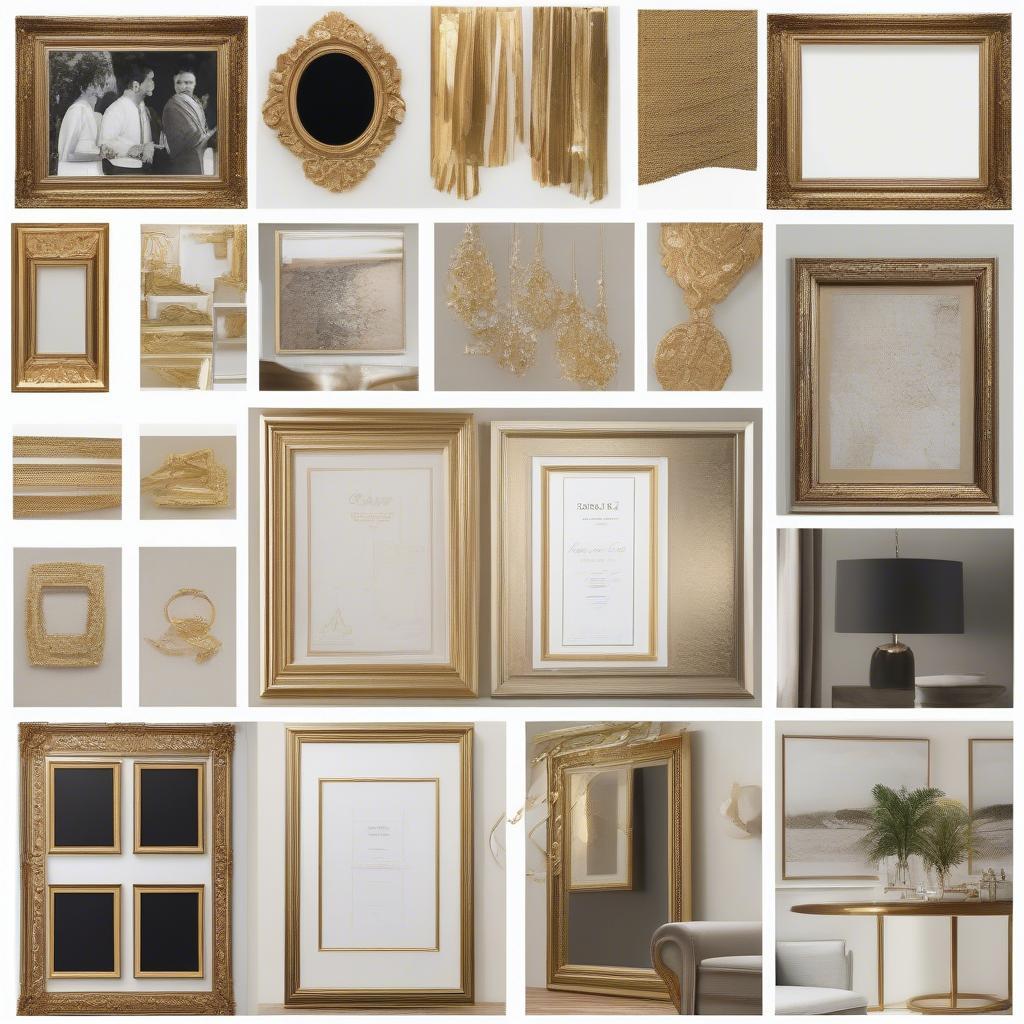 Different Styles of Gold 24x36 Poster Frames