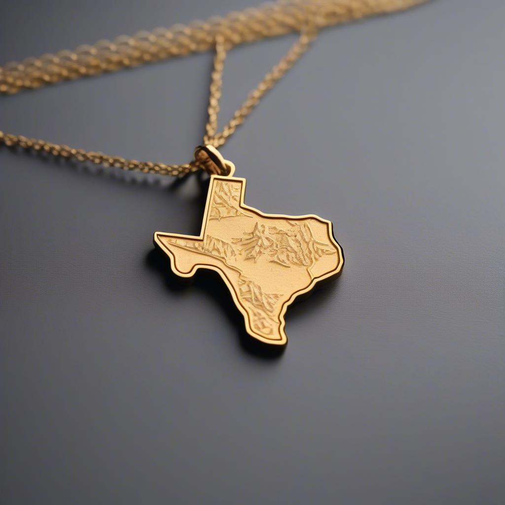 Gold Texas Pendant Symbolism