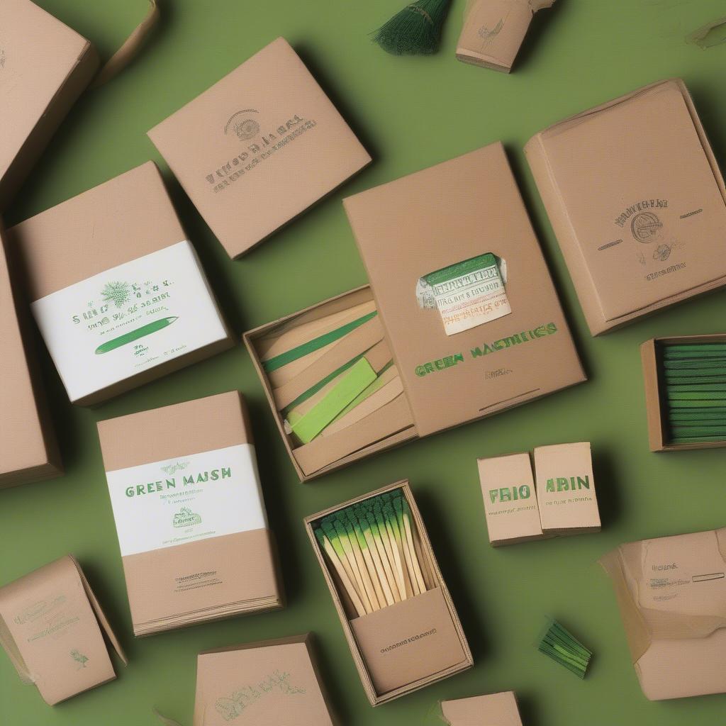 Various Types of Green Matches