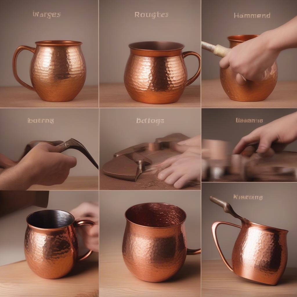 History and Craftsmanship of Hammered Copper Mugs