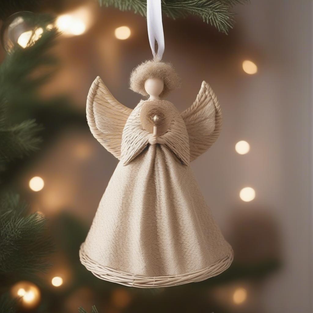 Variety of Handcrafted Angel Ornaments