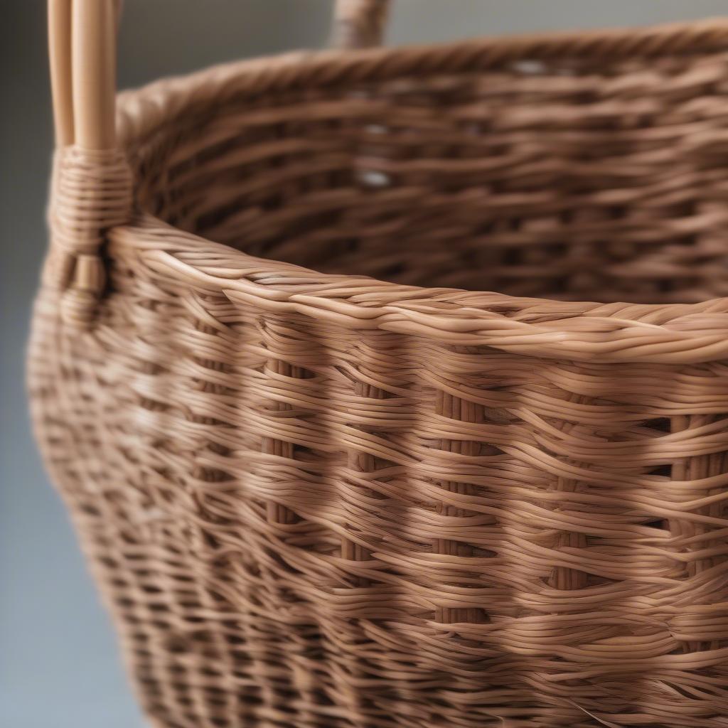 Handcrafted Wicker Basket