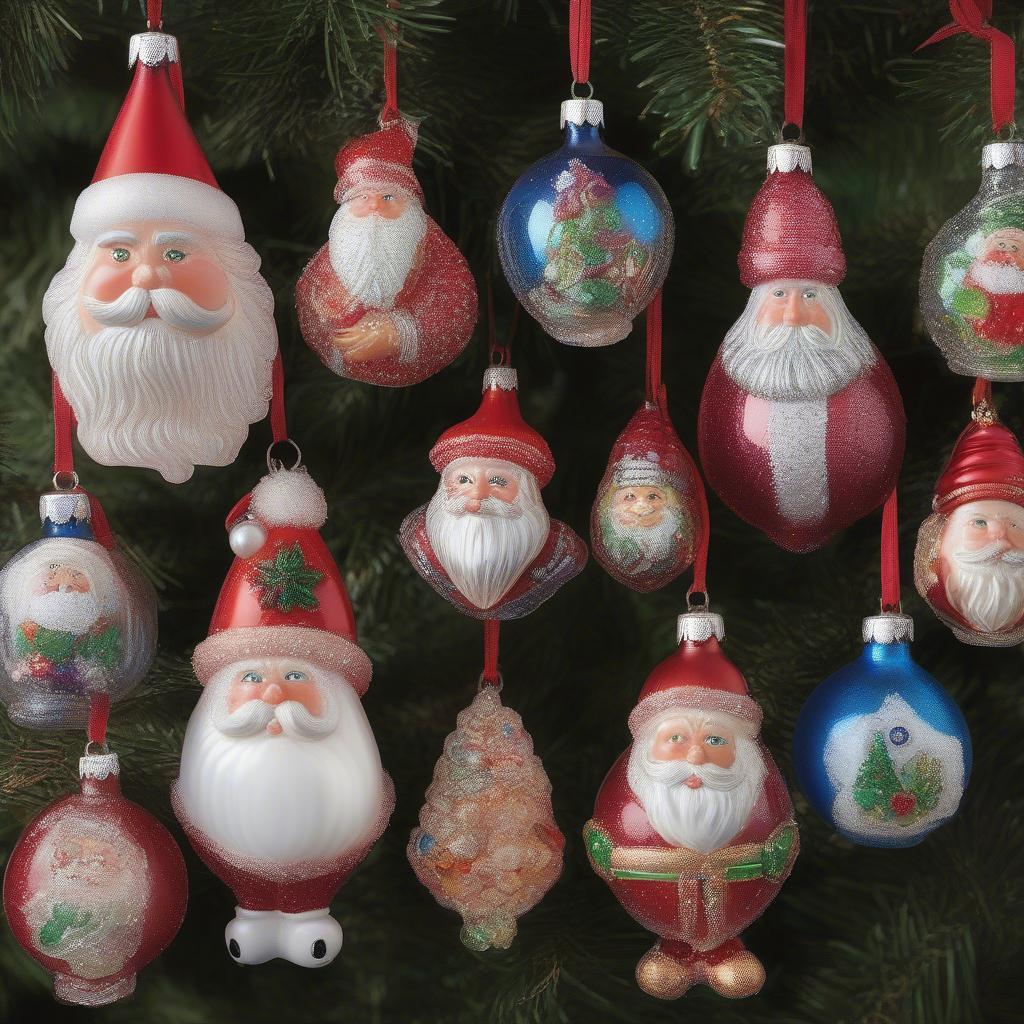 Handmade Glass Santa Ornaments: Unique and Personalized Gifts