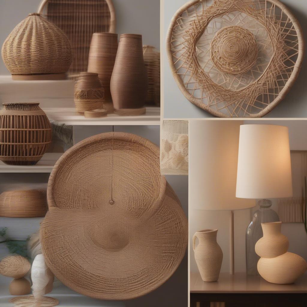 Handmade Wicker and Rattan Art and Decor