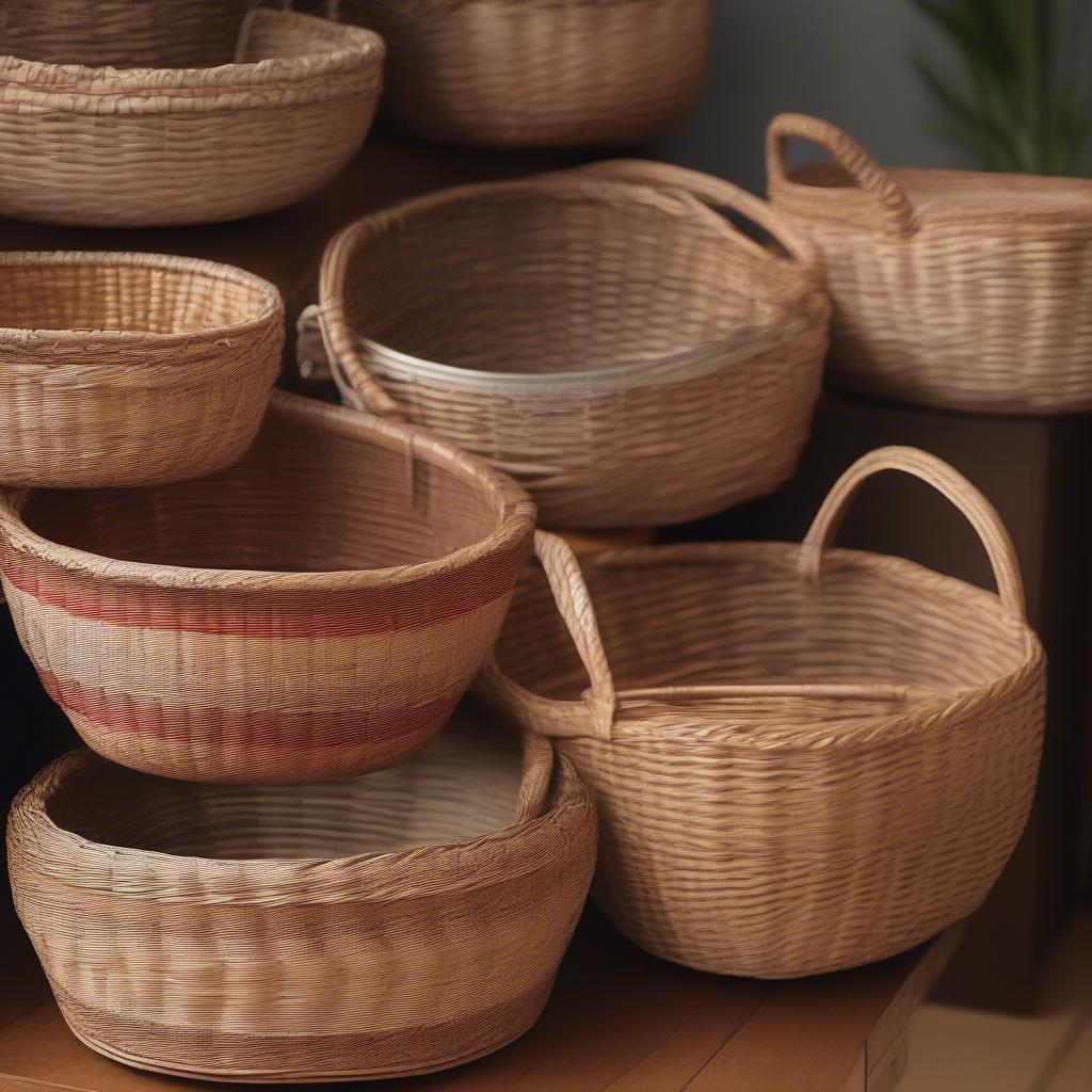 Handwoven Wicker Baskets