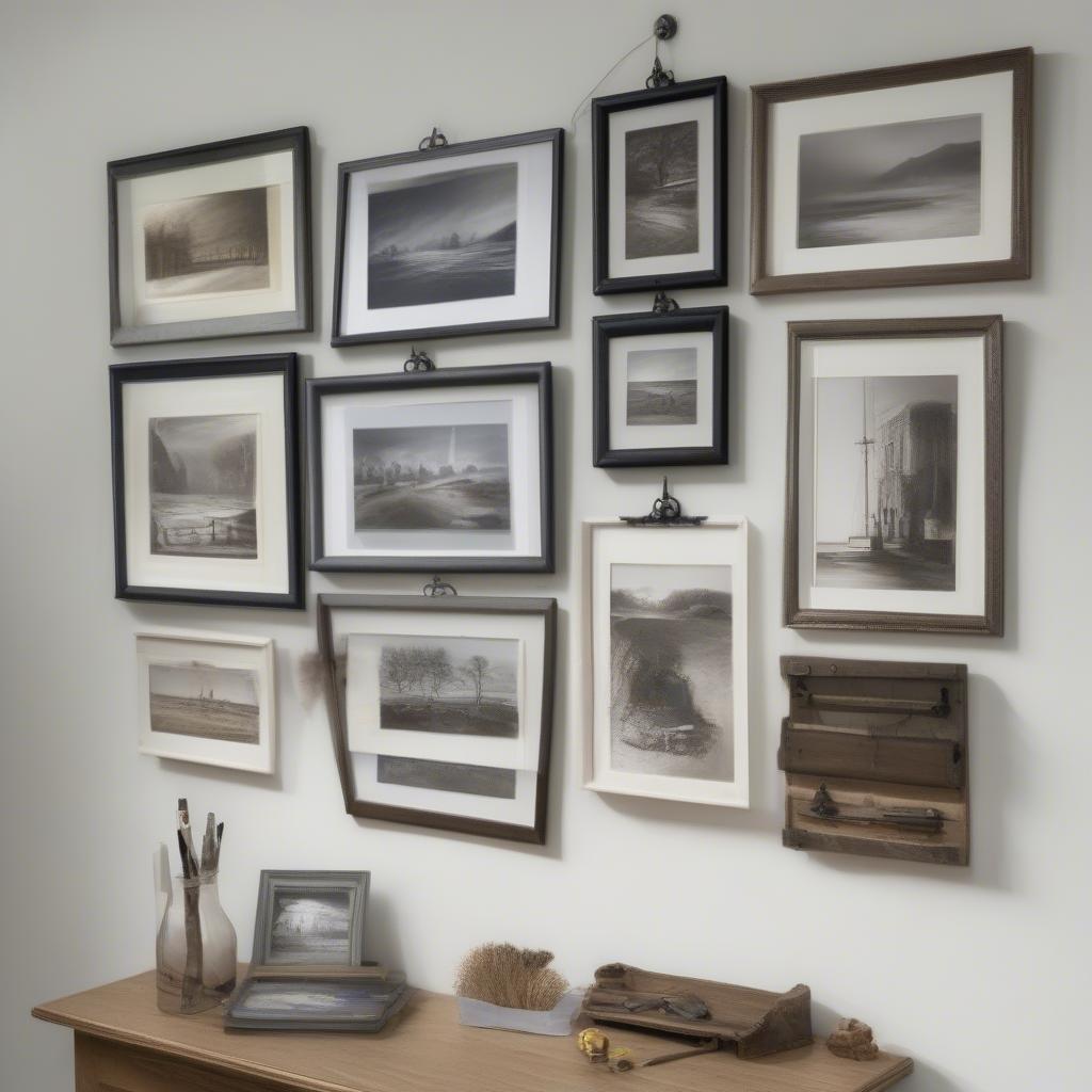 Tips for Hanging 11x14 Frames on a Gallery Wall