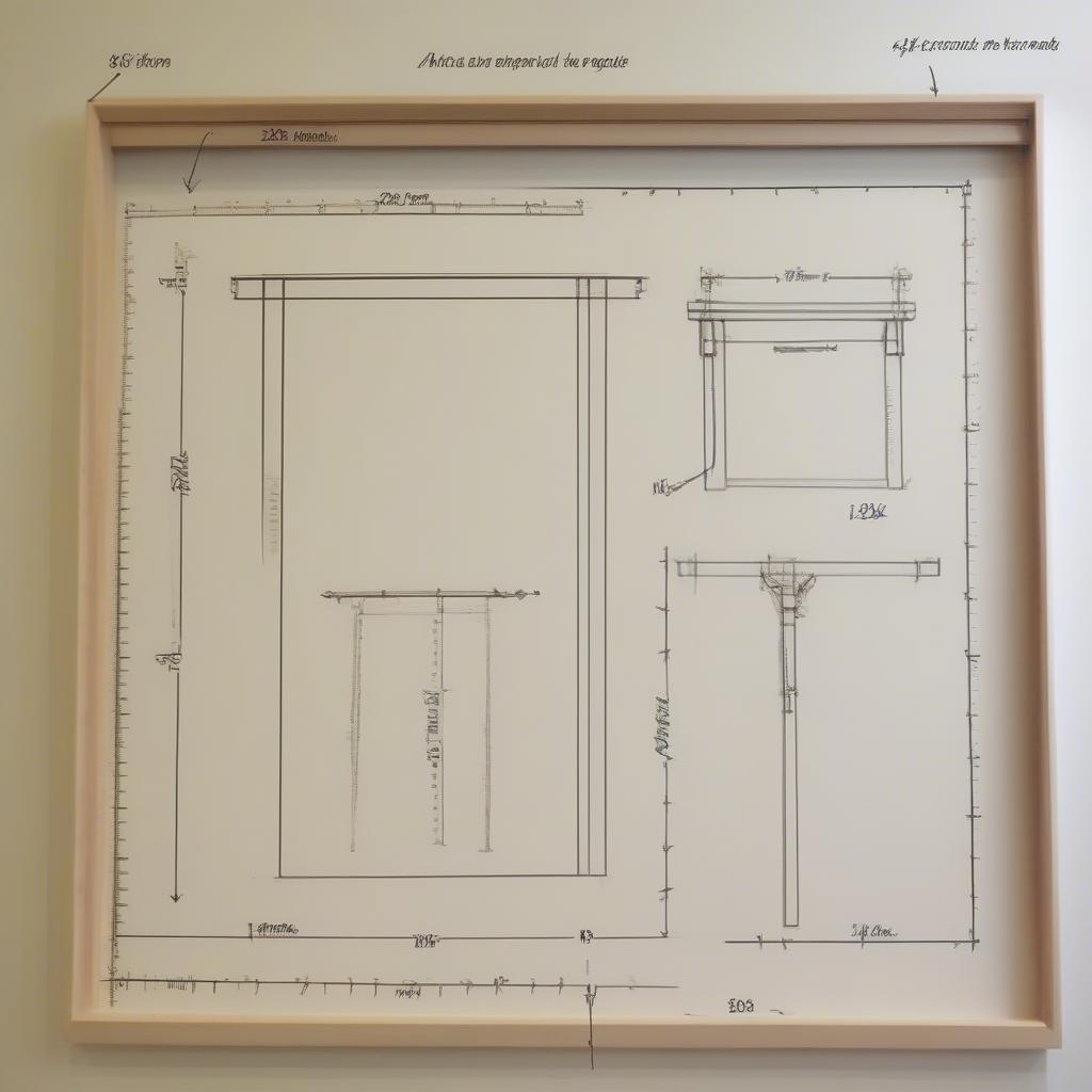 Proper techniques for hanging a 20x30 picture frame.