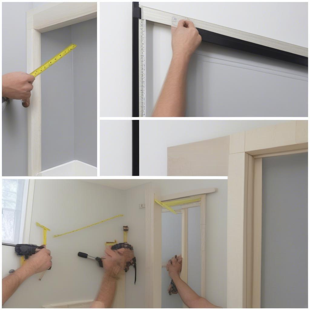 Step-by-step guide on how to hang a 30x15 frame correctly and securely.