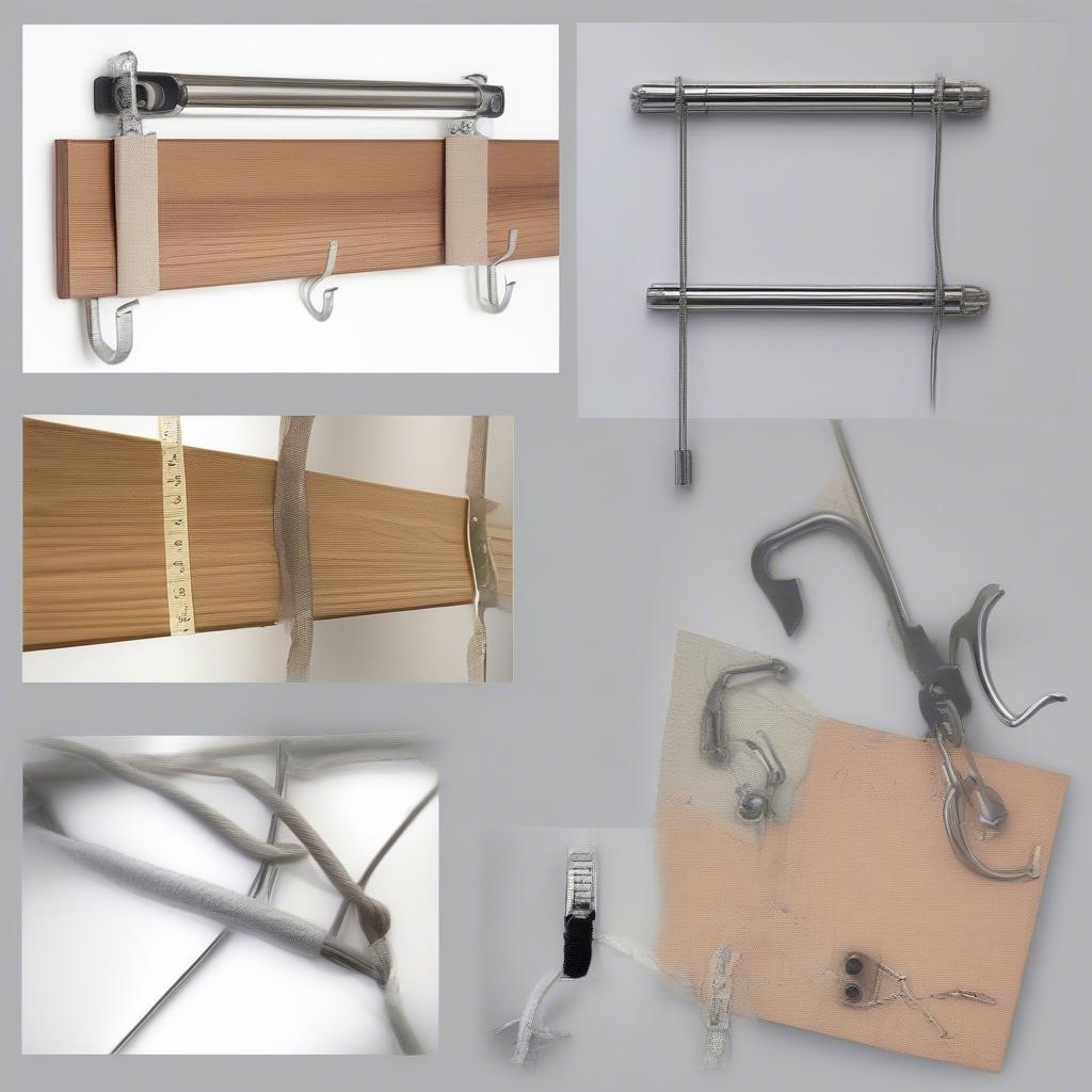 Different methods of hanging a canvas print, including using sawtooth hangers, D-rings, and wire.