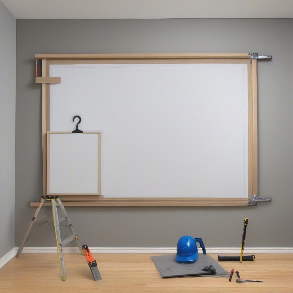 Properly Hanging a Canvas Poster Frame