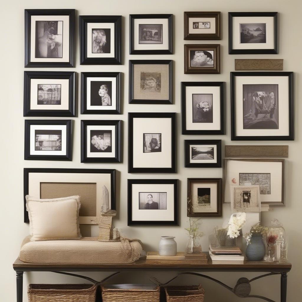 Hanging Collage Frames Effectively