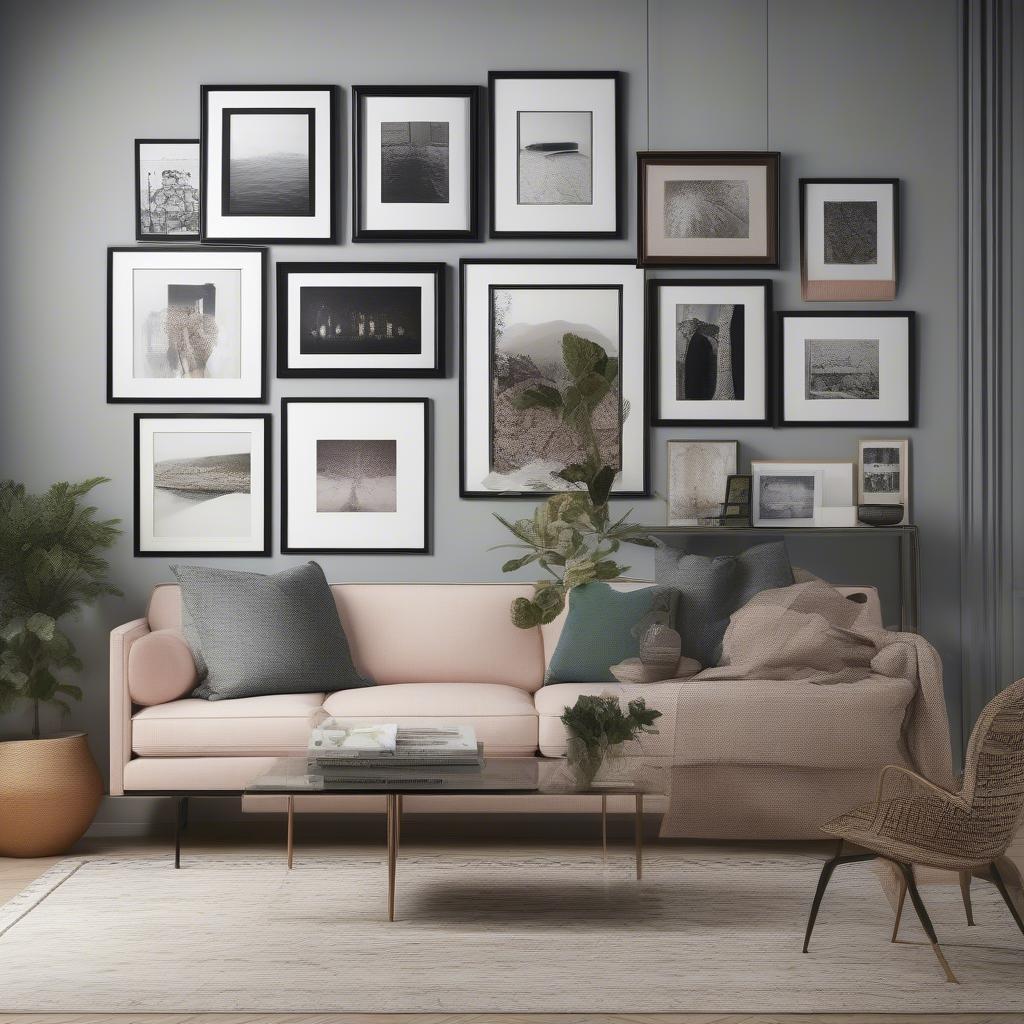 Hanging Frames: Creating a Gallery Wall