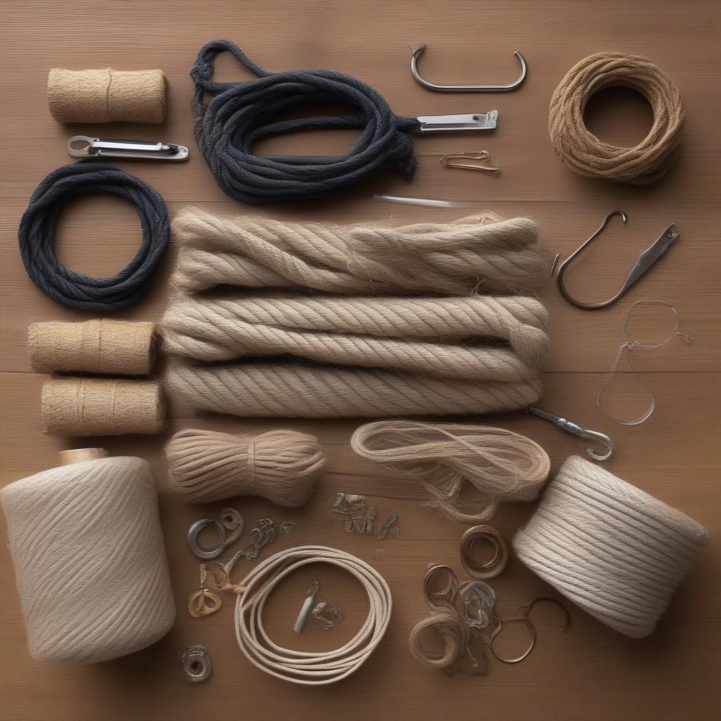 Hanging Rope Pictures Materials