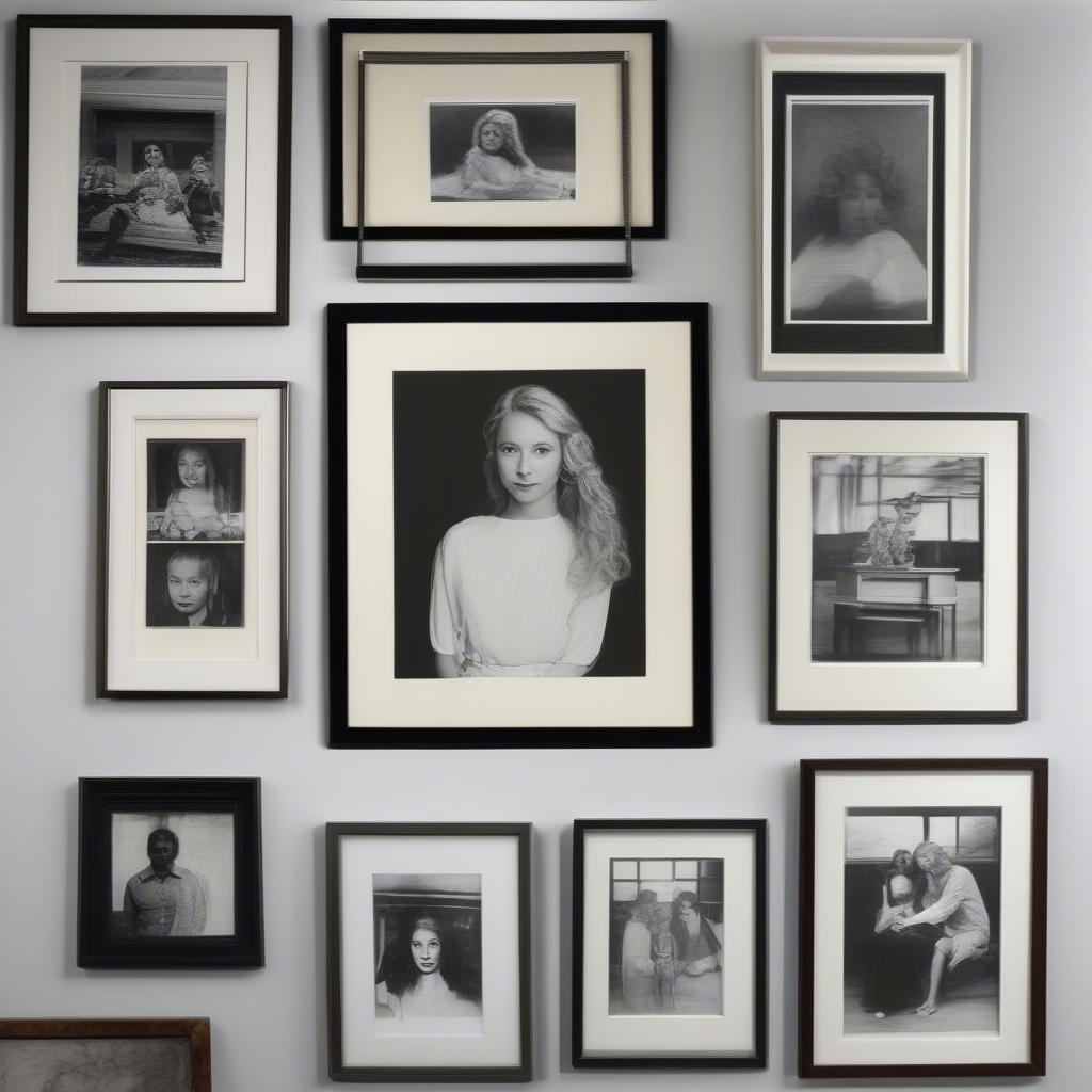 Different Ways to Hang and Display Framed Portraits