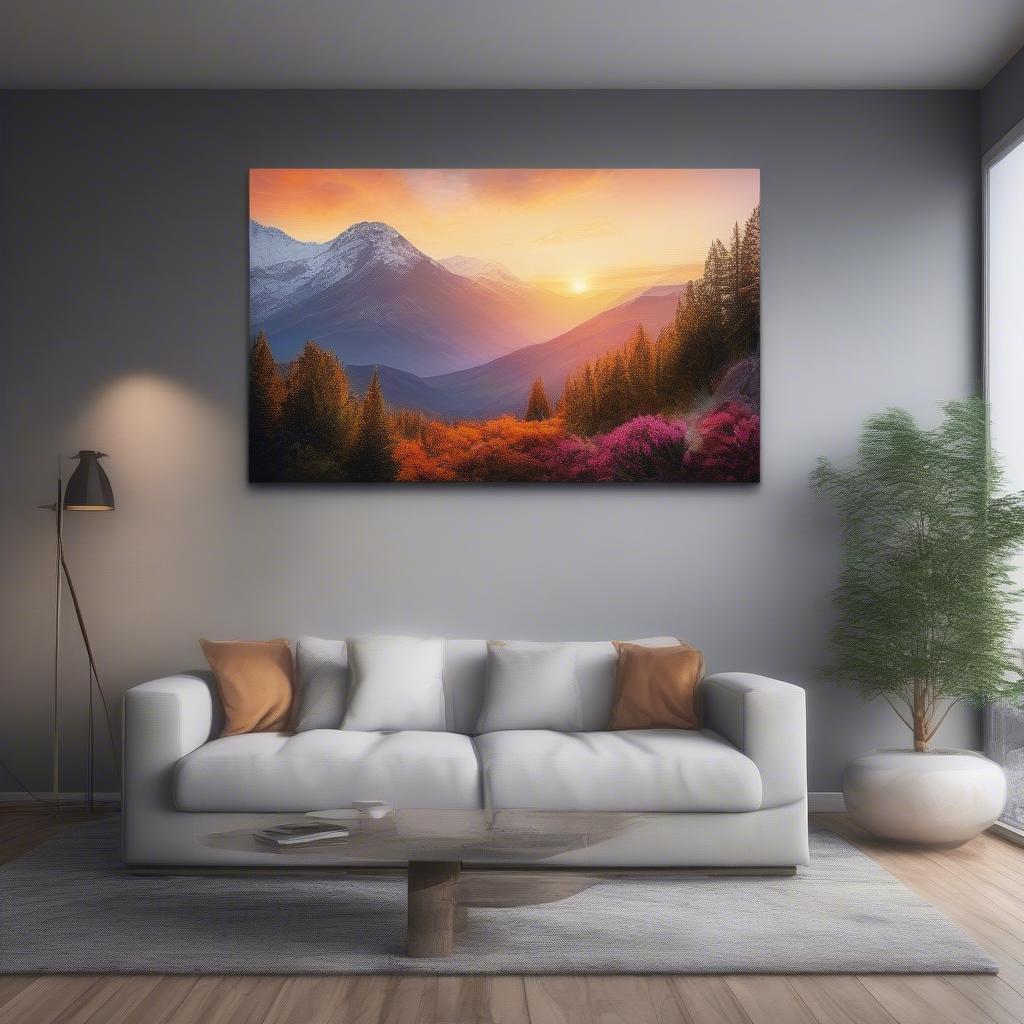 High Resolution Canvas Print Landscape