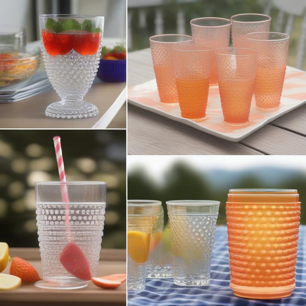 Benefits of Hobnail Plastic Glasses