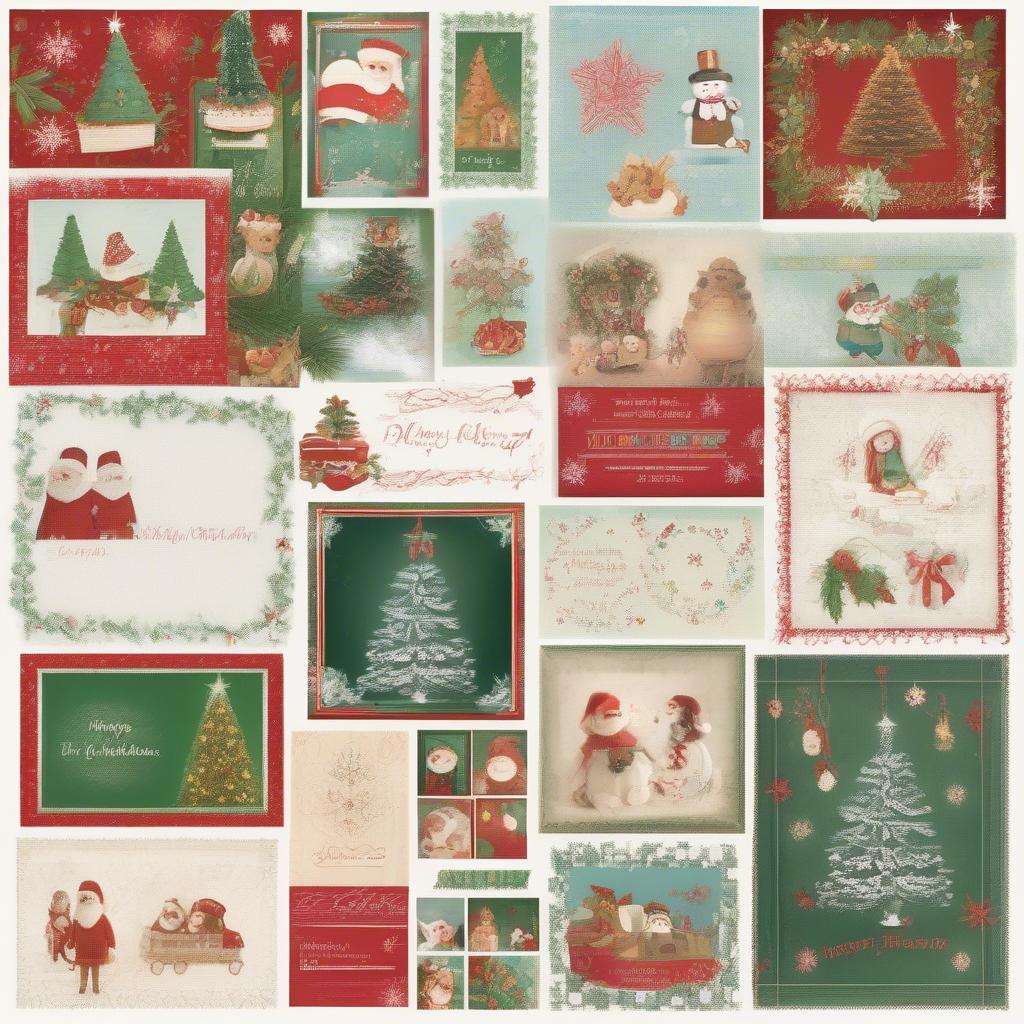 Festive Holiday Picture Borders for Photos and Cards