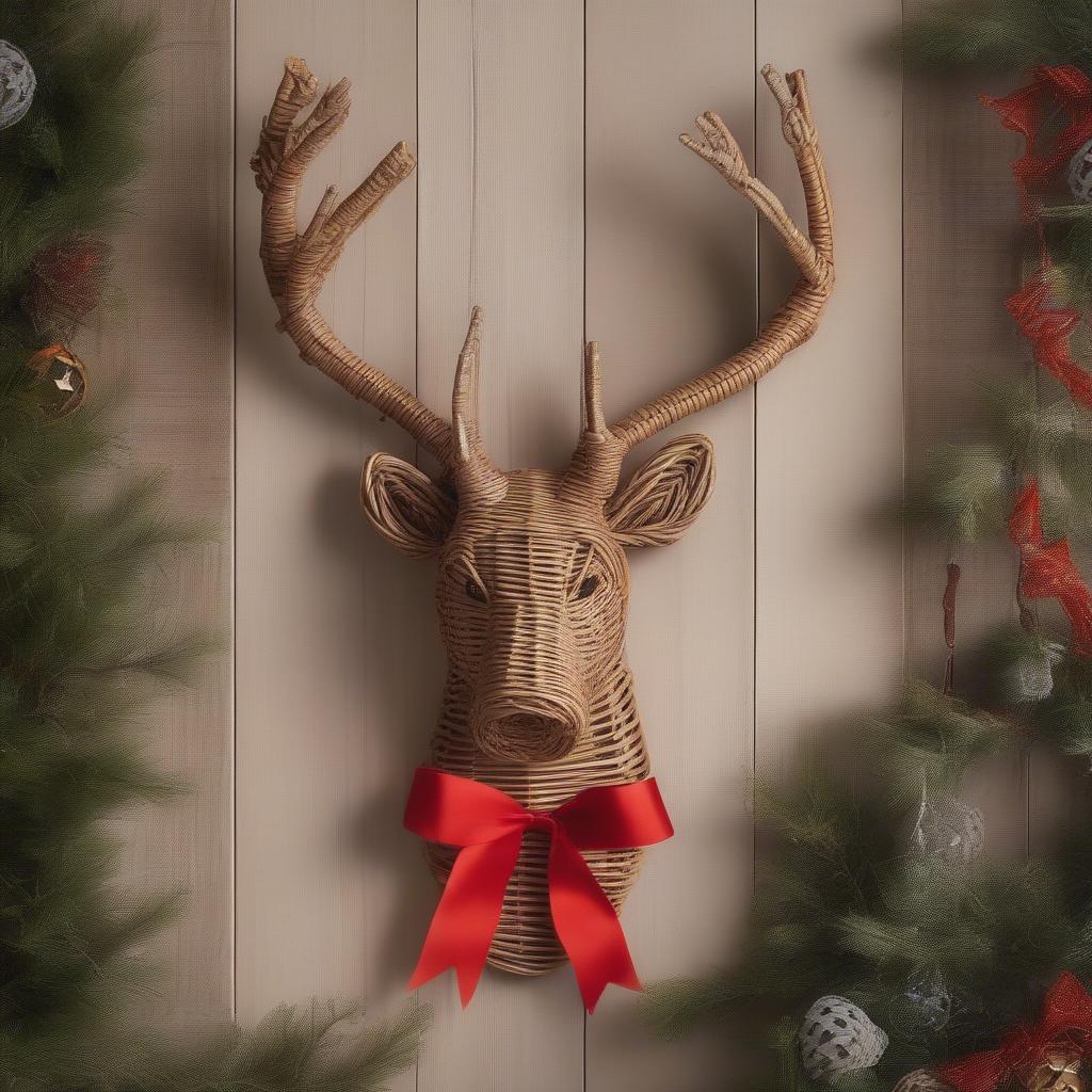 Rustic Christmas Holiday Wall Decor