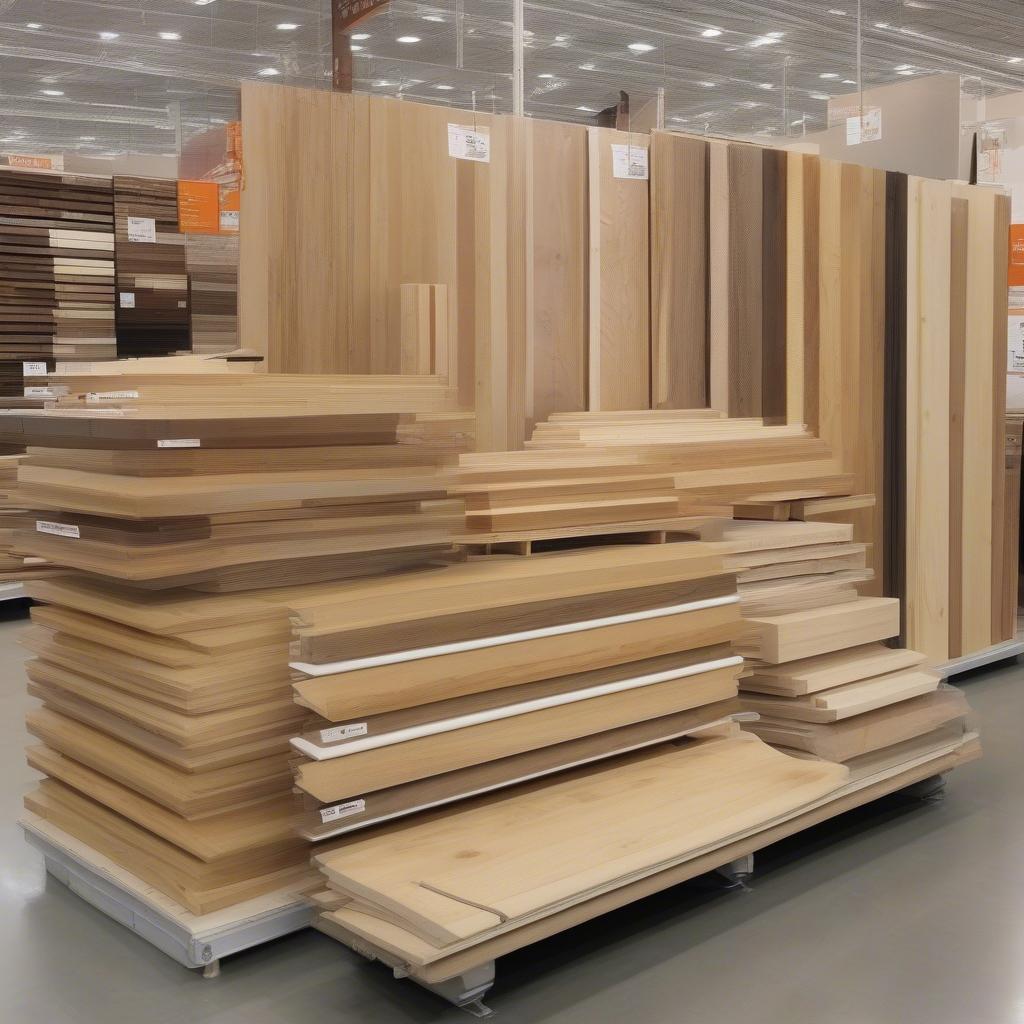 Home Depot Wood Planks