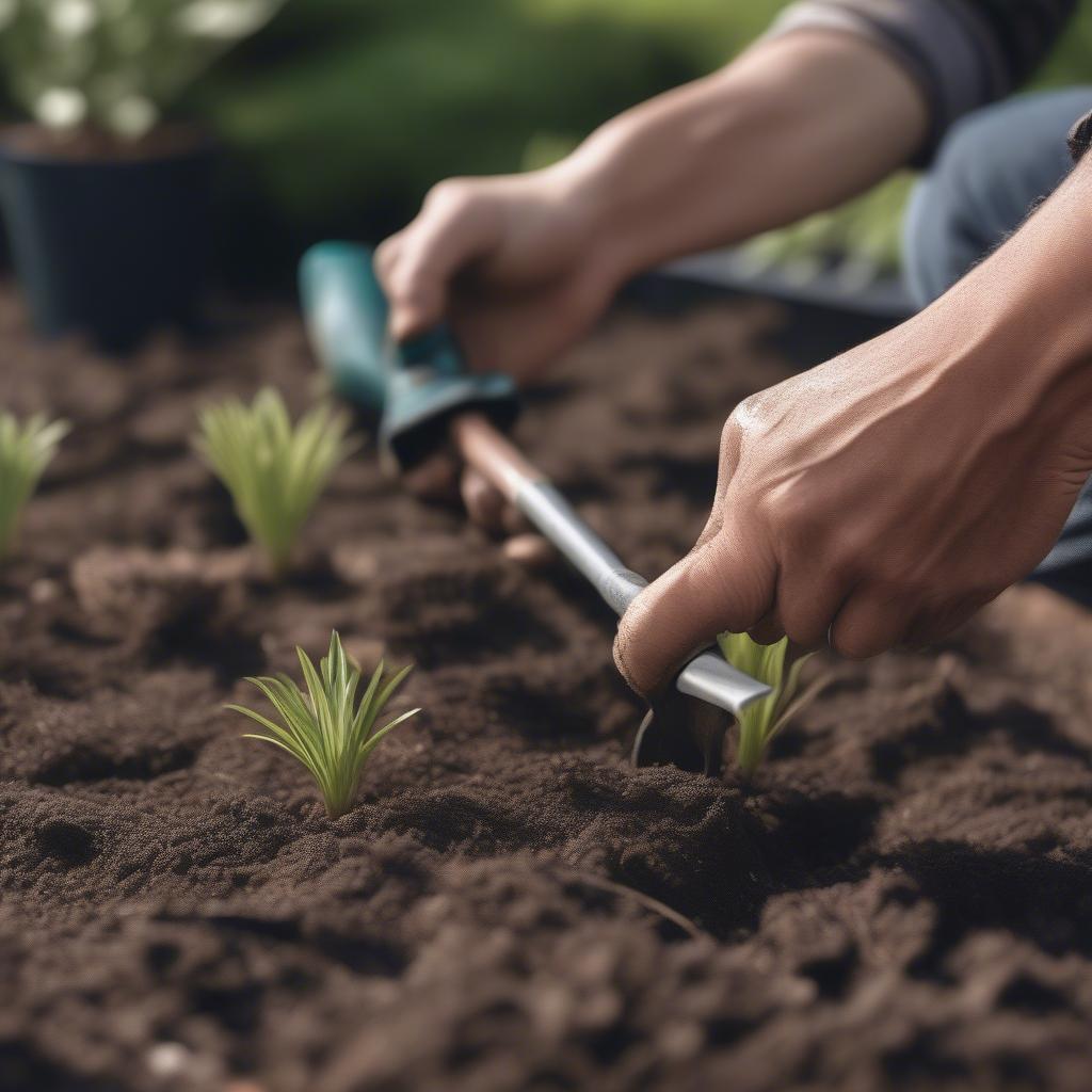 Horihori Digging and Planting Bulbs