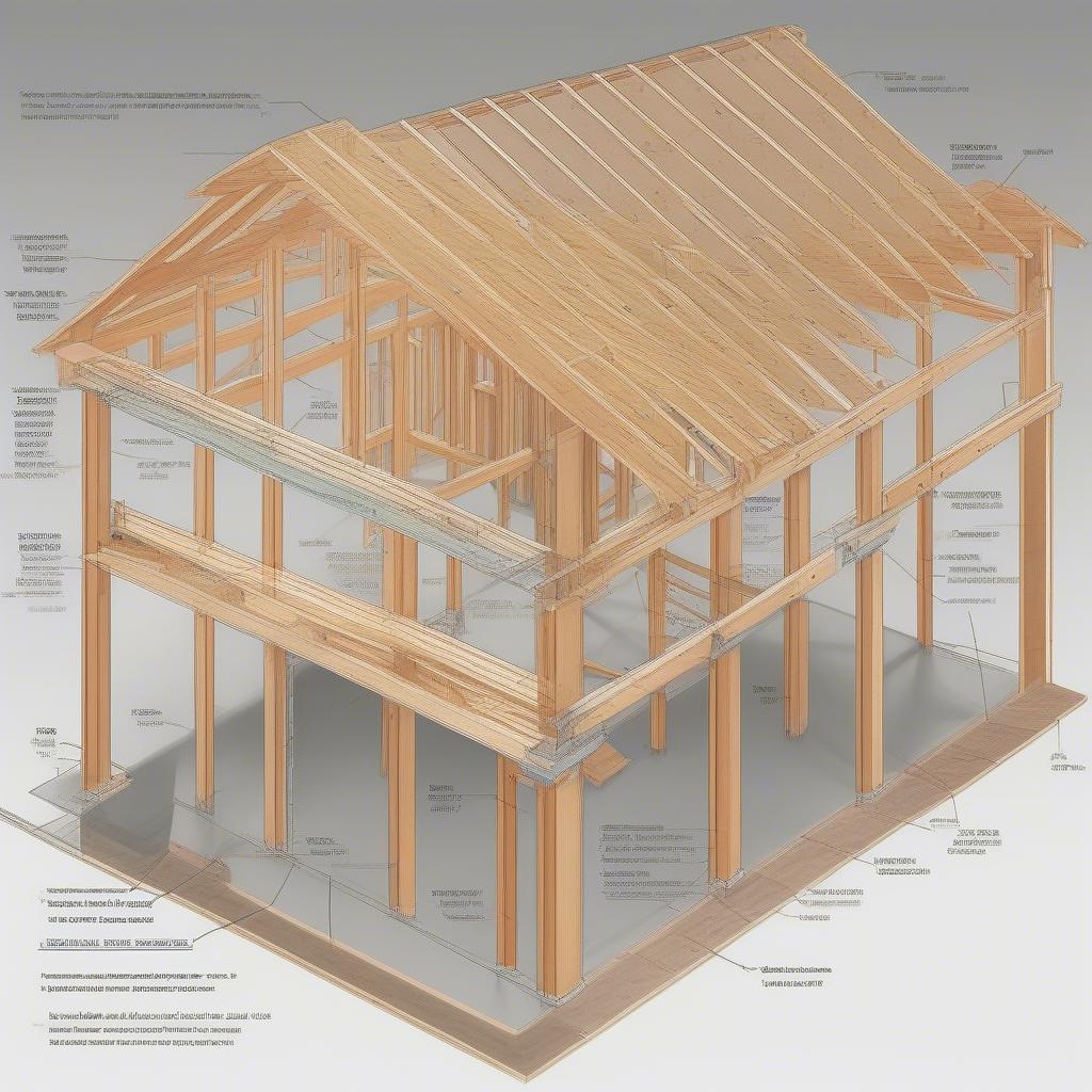 House Framing Diagram