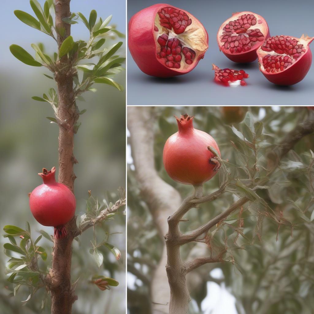 Key Features of Pomegranate Branches