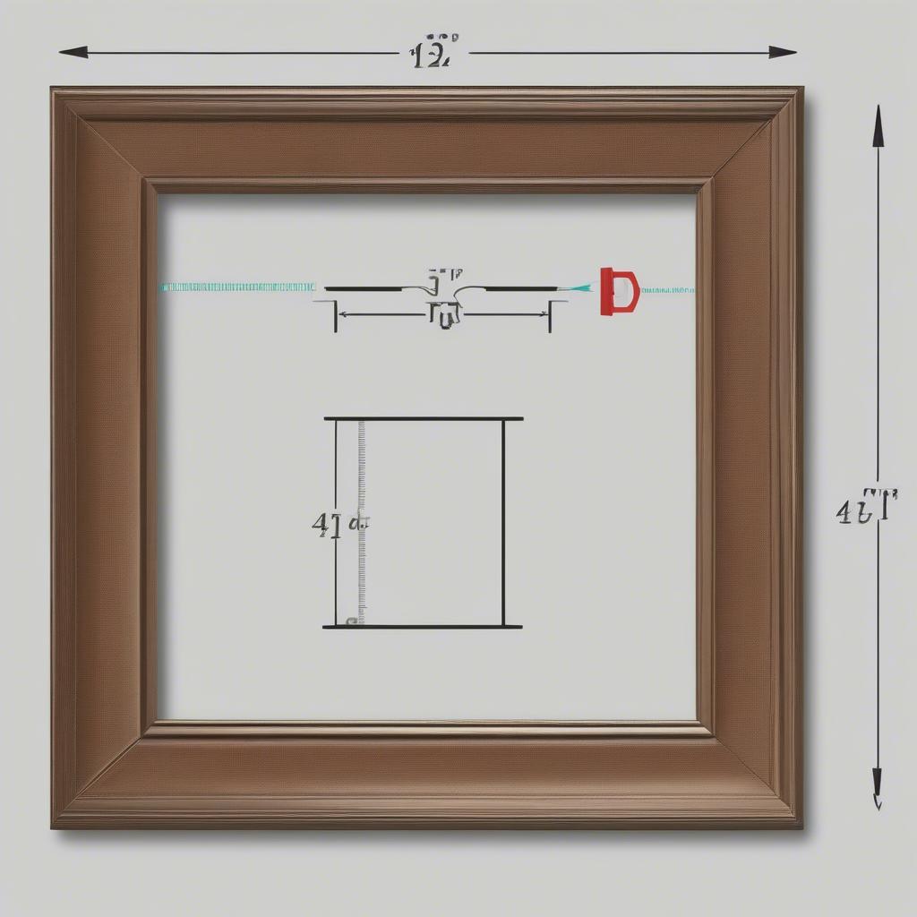 Installing D Rings on a Picture Frame