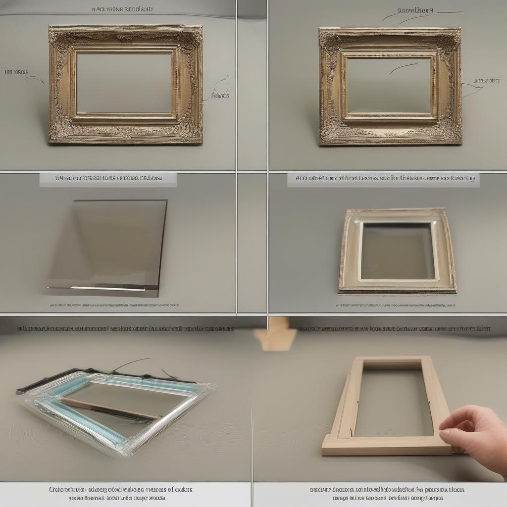 Installing Replacement Glass in a Picture Frame