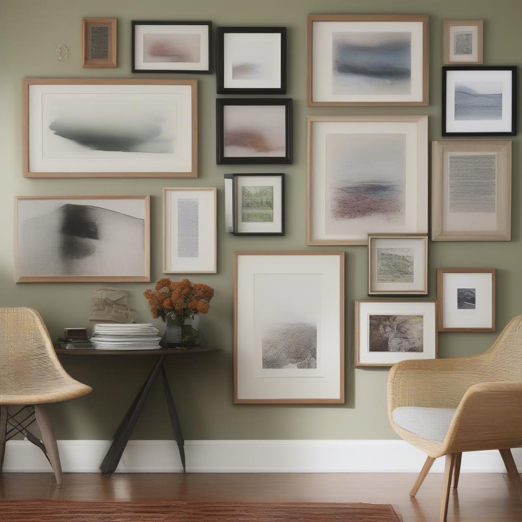 Interchangeable Artwork Gallery Wall