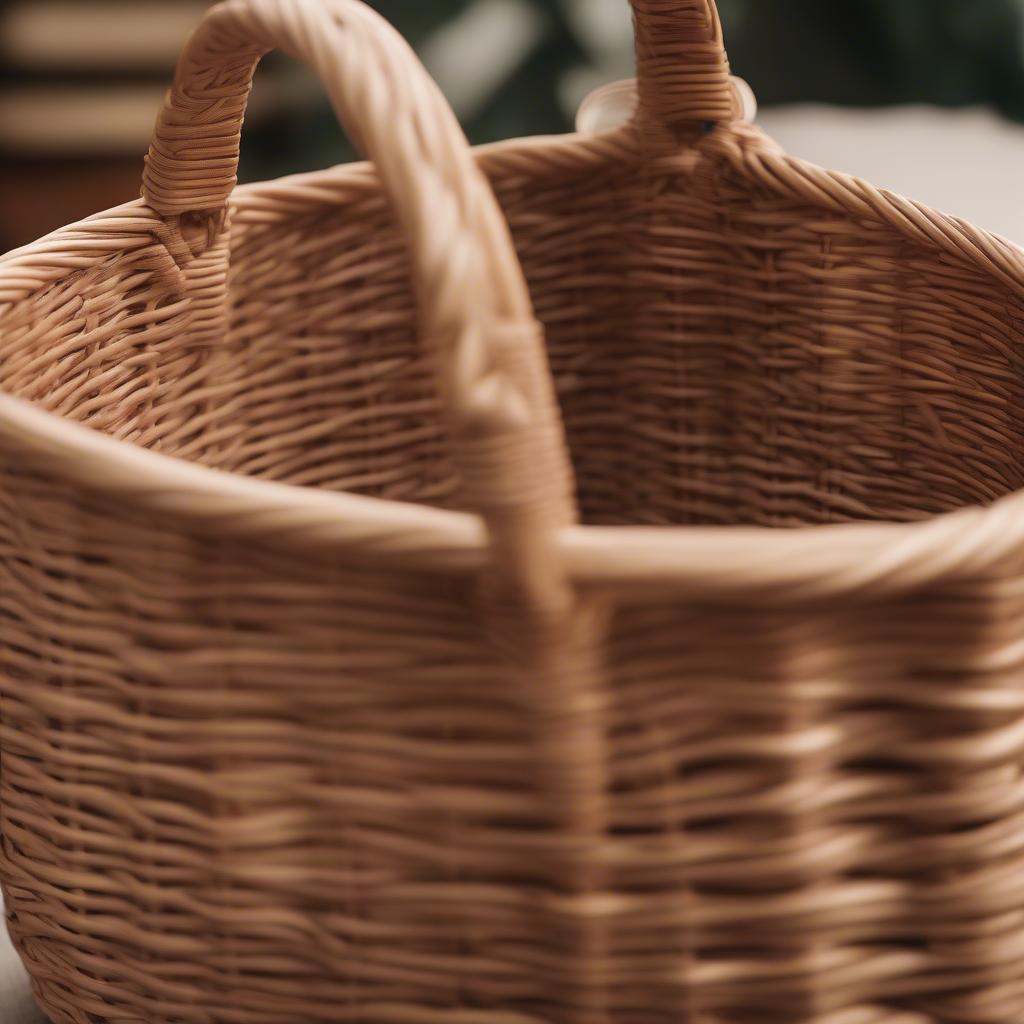 Wicker Basket Inspired by It's a Wonderful Life