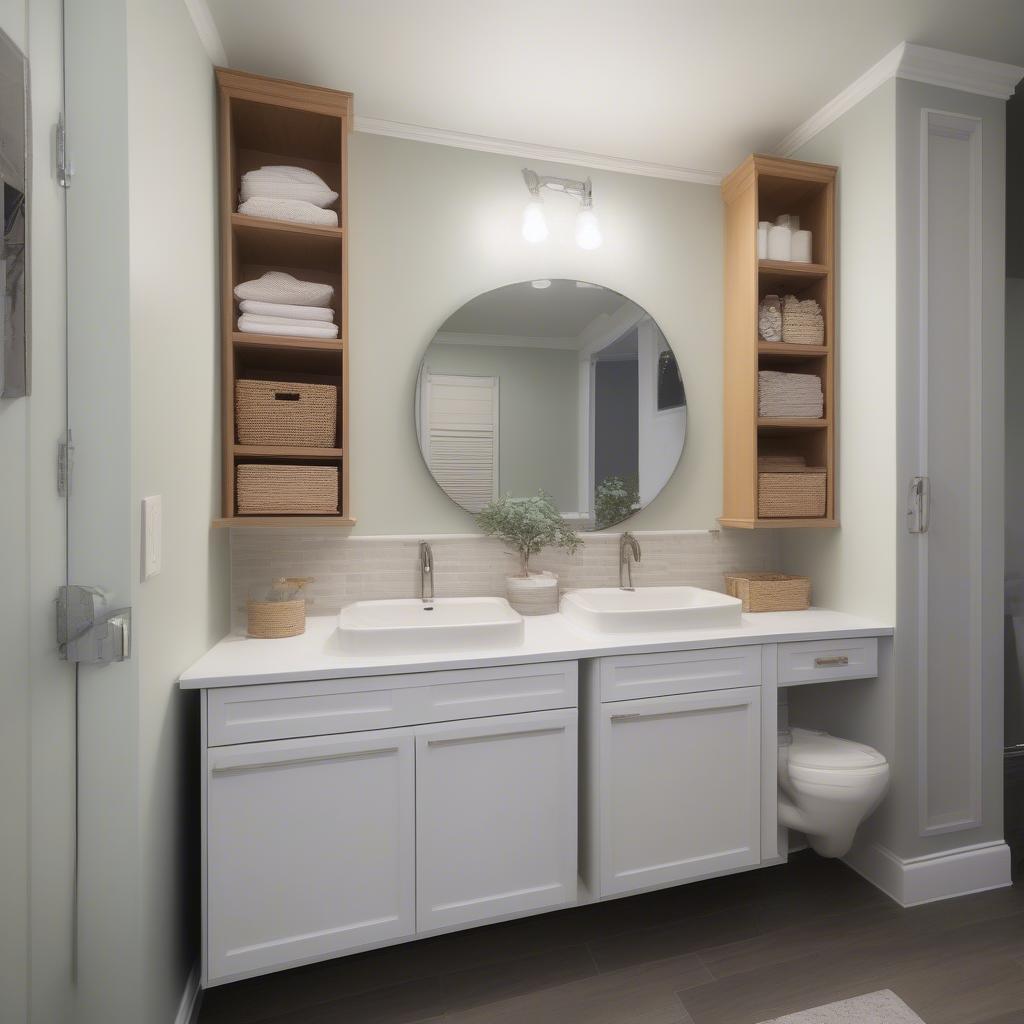 Smart Storage Solutions for a Jack and Jill Bathroom