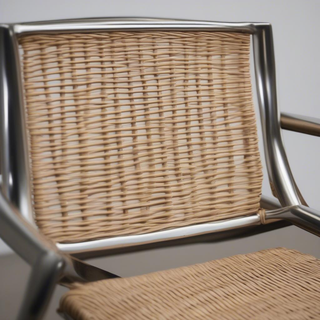 John Metal Wicker Chair Frame